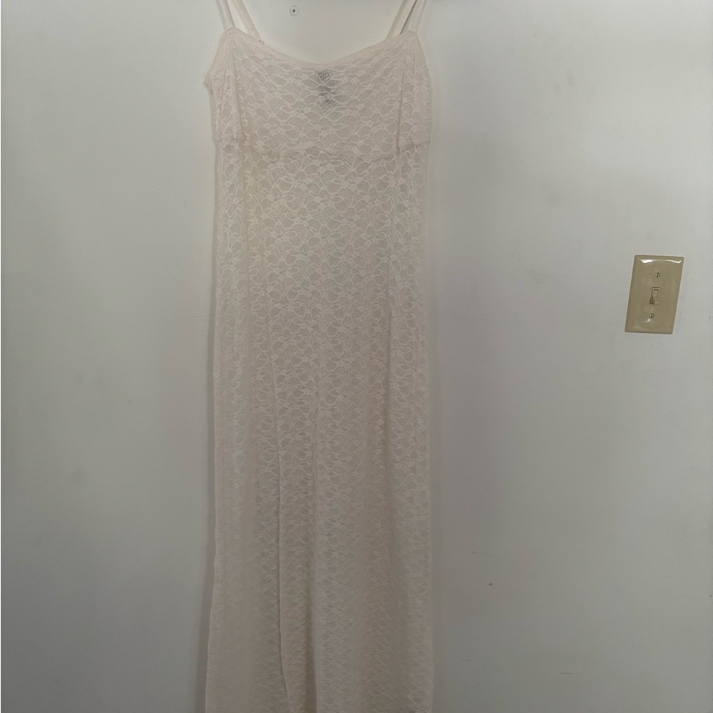 Elegant Lace Slip Dress